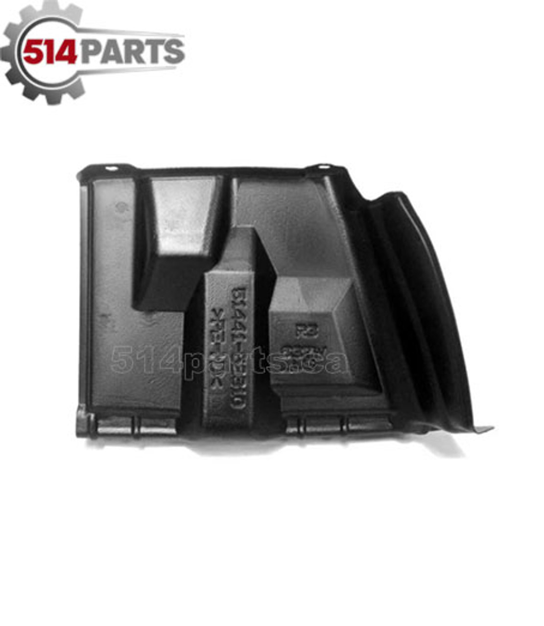 2016 - 2019 TOYOTA PRIUS C FRONT UNDERCAR SHIELDS - CACHE MOTEUR BAS AVANT
