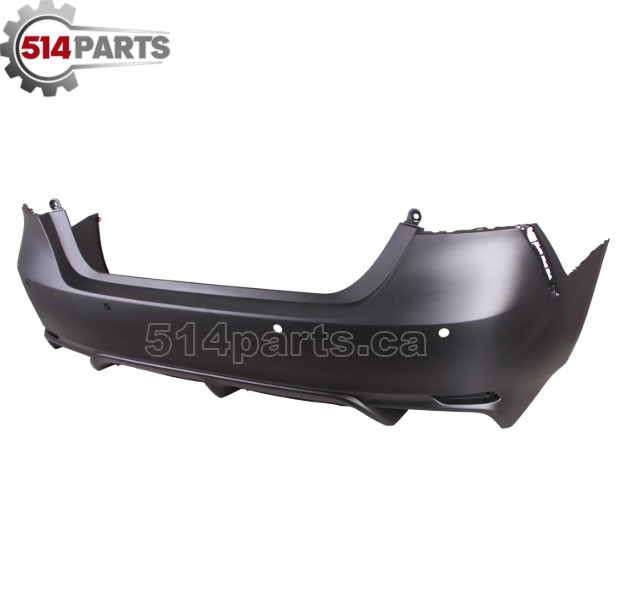 2021 - 2024 TOYOTA CAMRY AND CAMRY HYBRID XSE MODEL REAR BUMPER COVER with PARKING SENSOR HOLES - PARE-CHOCS ARRIERE avec TROUS de CAPTEUR