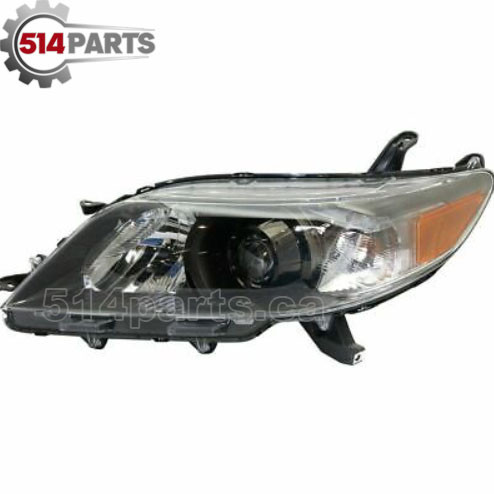 2011 - 2014 TOYOTA SIENNA HALOGEN HEADLIGHTS - PHARES AVANT HALOGENE