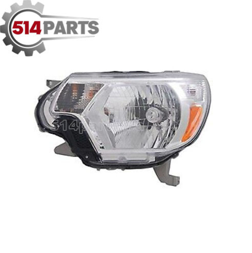 2012 - 2015 TOYOTA TACOMA 2WD AND 4WD HALOGEN HEADLIGHT ASSEMBLY - ENSEMBLE DE PHARE HALOGÈNE