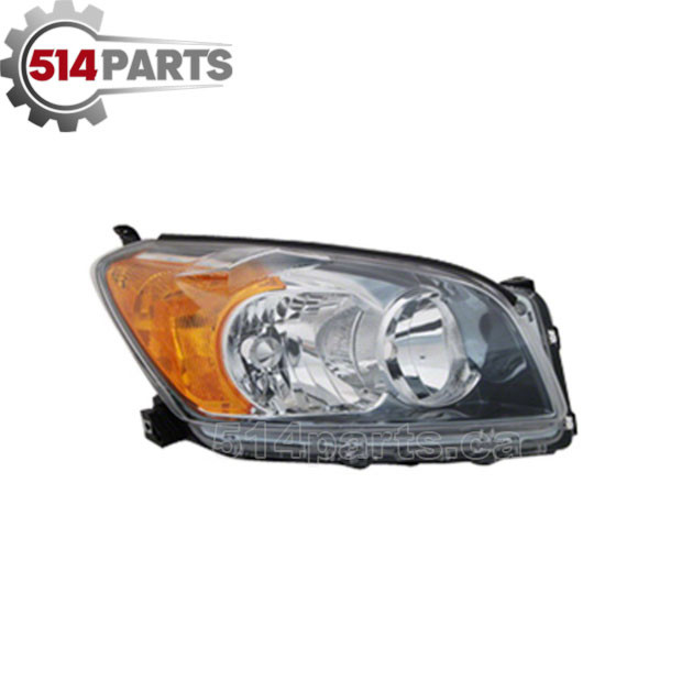 2009 - 2012 TOYOTA RAV4 HEADLIGHT LENS AND HOUSING - LENTILLE ET LOGEMENT DE PHARE