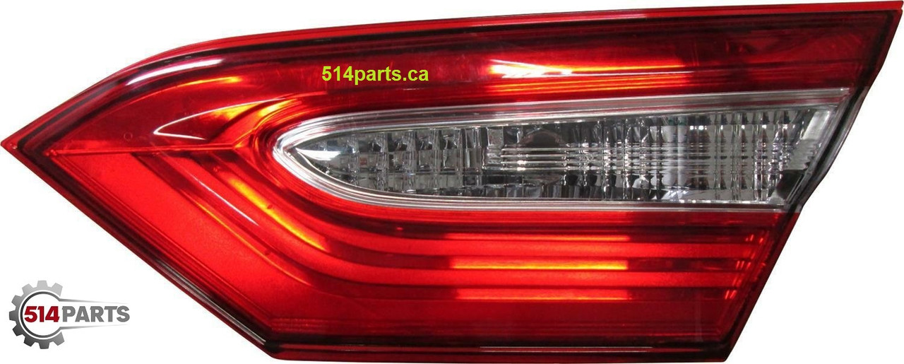 2018 - 2020 TOYOTA CAMRY and CAMRY HYBRID LE JAPAN BUILT Models TRUNK LIGHTS W/O SMOKED TINT High Quality - PHARES ARRIERE DE COFFRE SANS TEINTURE FUMEE Haute Qualite