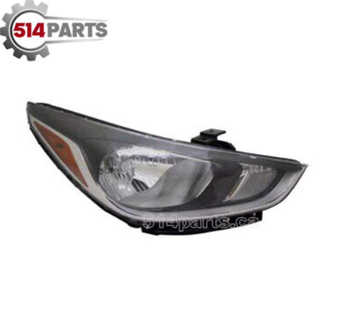 2018 - 2022 HYUNDAI ACCENT HALOGEN HEADLIGHT ASSEMBLY - ENSEMBLE DE PHARE HALOGÈNE
