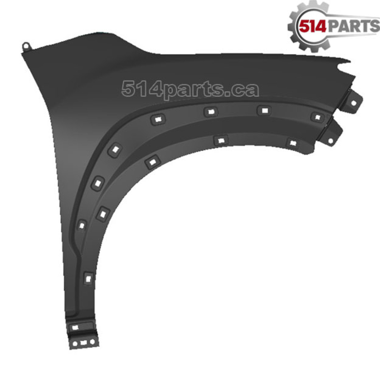 2018 - 2023 HYUNDAI KONA WITHOUT EV FRONT FENDERS - AILES AVANT