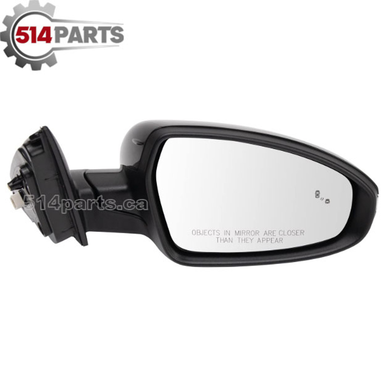 2019 - 2020 KIA FORTE POWER DOOR MIRROR WITH BLIND SPOT WITH TURN SIGNAL - RÉTROVISEUR DE PORTE ÉLECTRIQUE AVEC DÉTECTION D'ANGLE MORT ET CLIGNOTANT
