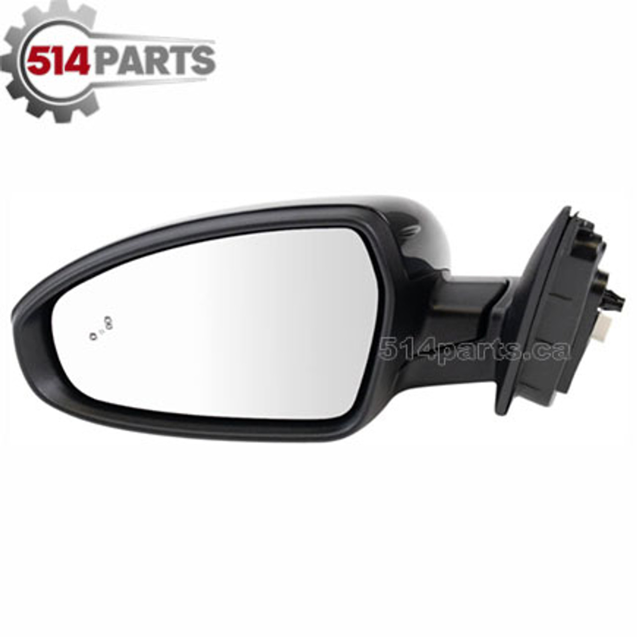 2019 - 2020 KIA FORTE POWER DOOR MIRROR WITH BLIND SPOT WITH TURN SIGNAL - RÉTROVISEUR DE PORTE ÉLECTRIQUE AVEC DÉTECTION D'ANGLE MORT ET CLIGNOTANT