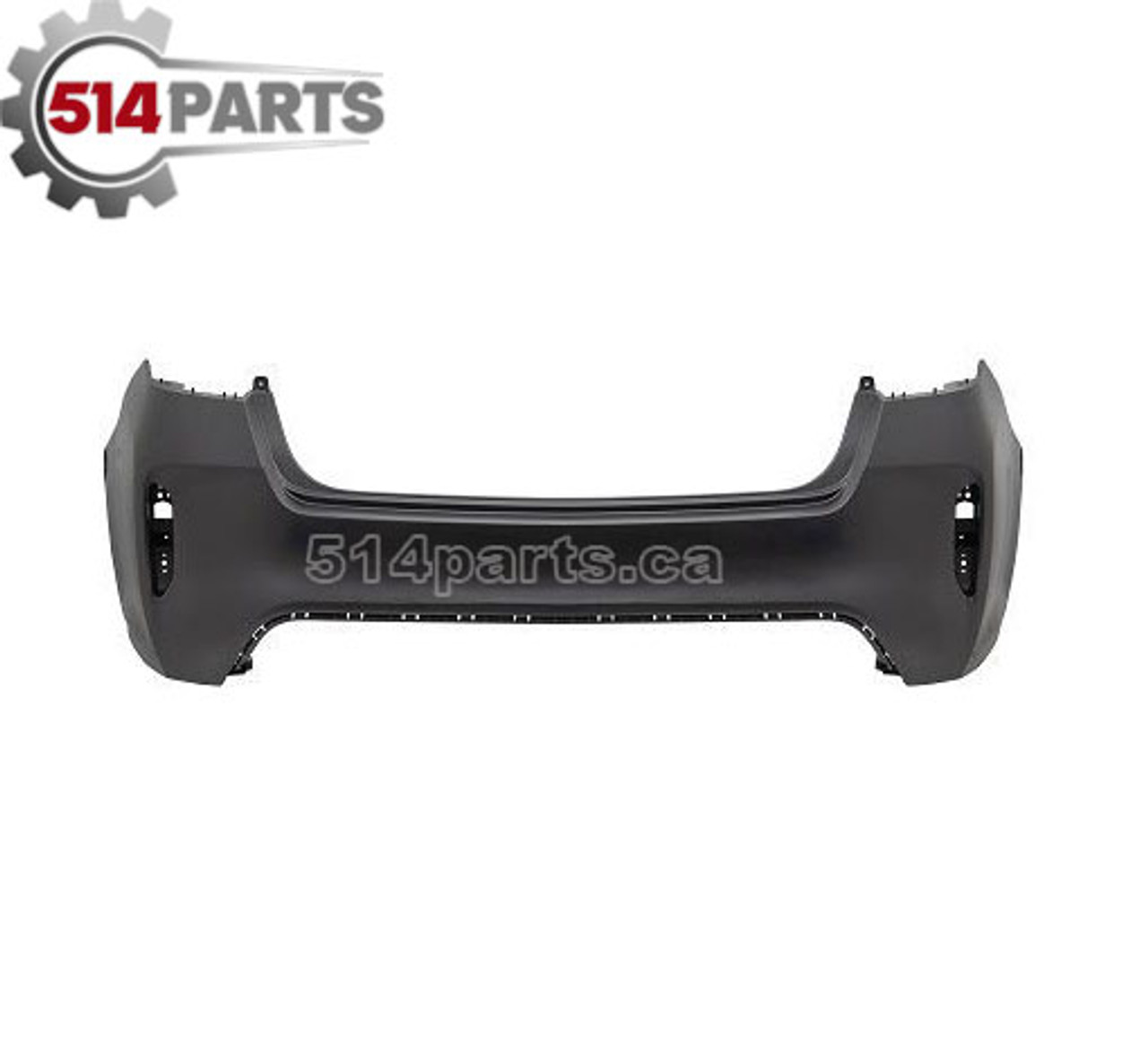 2017 - 2019 KIA OPTIMA HYBRID REAR BUMPER COVER WITHOUT PARK ASSIST SENSOR HOLES - CACHE DU PARE-CHOCS ARRIÈRE SANS TROUS POUR CAPTEURS D'ASSISTANCE AU STATIONNEMENT