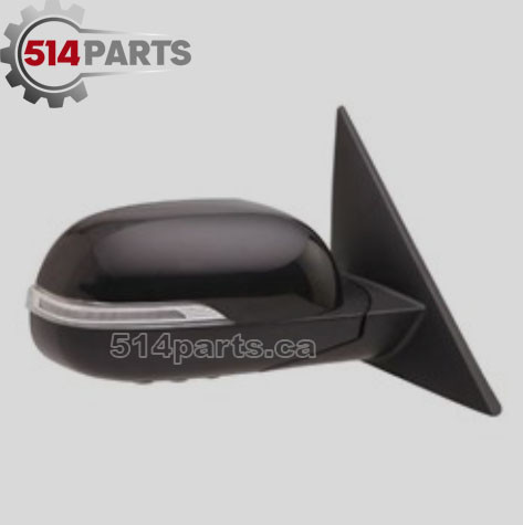 2014 - 2019 KIA SOUL POWER DOOR MIRROR WITH TURN SIGNAL WITH HEATED GLASS - RÉTROVISEUR EXTÉRIEUR ÉLECTRIQUE AVEC CLIGNOTANT AVEC VERRE CHAUFFANT