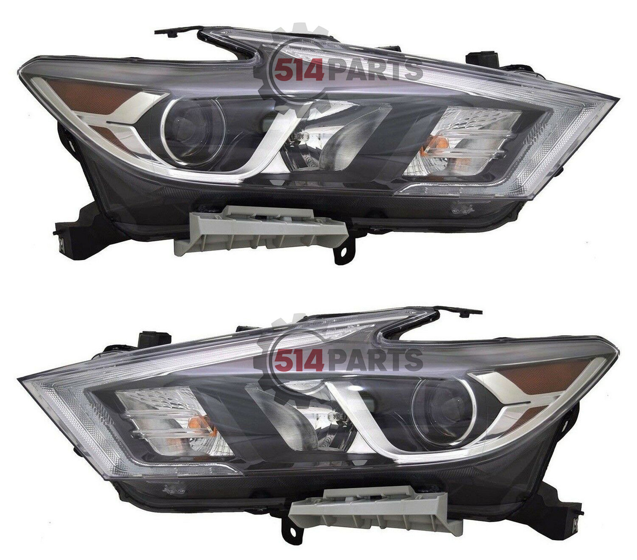 2016 - 2018 NISSAN MAXIMA SR/PLATINUM MODELS LED HEADLIGHTS High Quality - PHARES AVANT a DEL pour LES MODELES SR/PLATINUM Haute Qualite