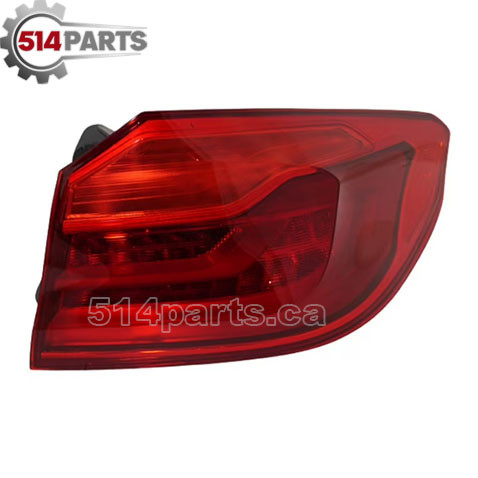2016 - 2020 BMW 5 SERIES OUTER TAIL LIGHT ASSEMBLY WITHOUT LOGO - ENSEMBLE DE FEU ARRIÈRE EXTÉRIEUR