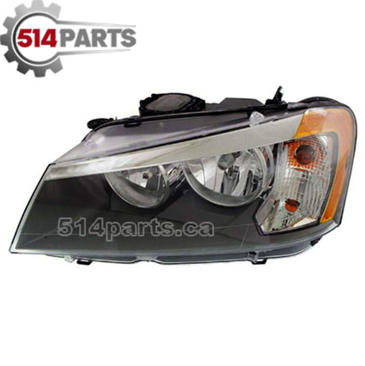 2011 - 2014 BMW X3 HALOGEN HEADLIGHT ASSEMBLY - ENSEMBLE DE PHARE HALOGÈNE
