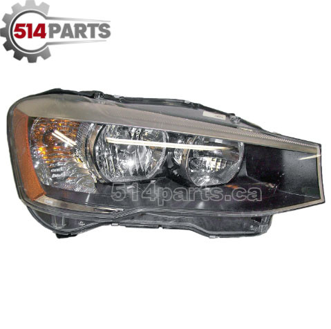 2015 - 2017 BMW X3 HALOGEN HEADLIGHT ASSEMBLY - ENSEMBLE DE PHARE HALOGÈNE