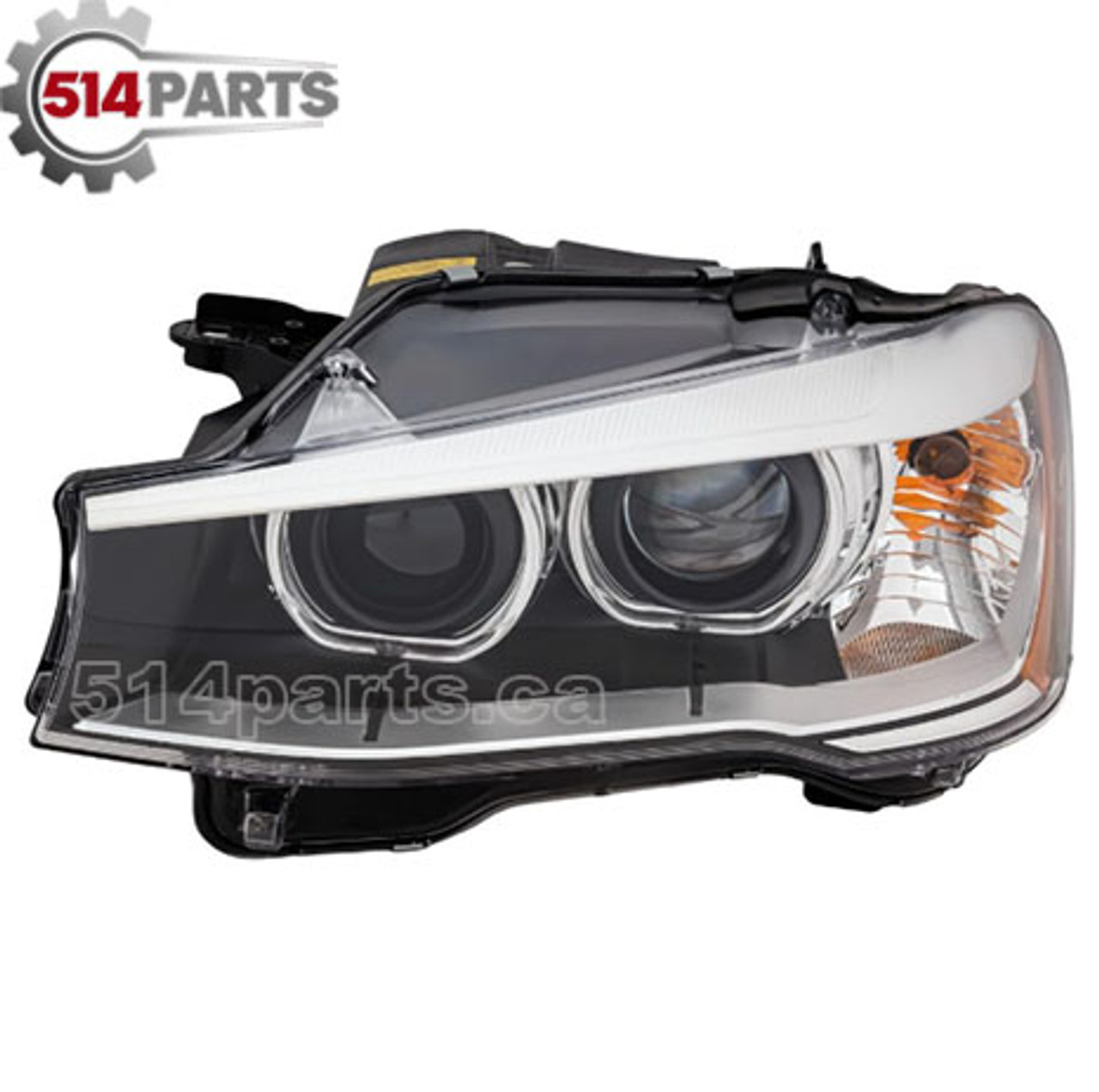 2015 - 2017 BMW X3 HID HEADLIGHT ASSEMBLY WITHOUT ADAPTIVE LIGHT - ENSEMBLE DE PHARE HALOGÈNE