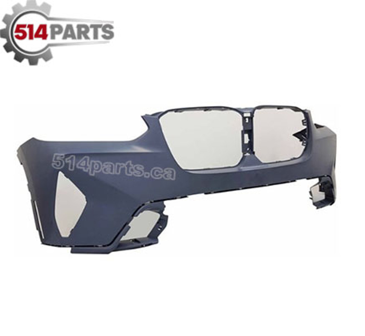 2022 - 2024 BMW X3 FRONT UPPER BUMPER COVER WITHOUT PARK ASSIST SENSOR HOLES - COUVRE-PARE-CHOCS AVANT SUPÉRIEUR SANS TROUS POUR CAPTEURS D'AIDE AU STATIONNEMENT
