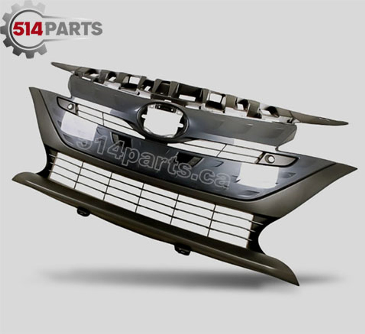 2017 - 2020 TOYOTA PRIUS PRIME FRONT BUMPER COVER GRILLE FOR USE WITH PARK ASSIST - GRILLE DE COUVERCLE DE PARE-CHOCS AVANT