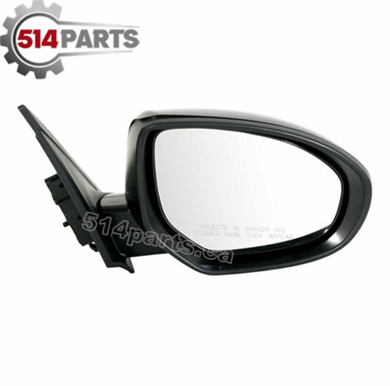 2010 - 2013 MAZDA 3 POWER DOOR MIRROR WITHOUT TURN SIGNAL WITHOUT HEATED GLASS - RÉTROVISEUR EXTÉRIEUR ÉLECTRIQUE SANS CLIGNOTANT SANS VERRE CHAUFFANT