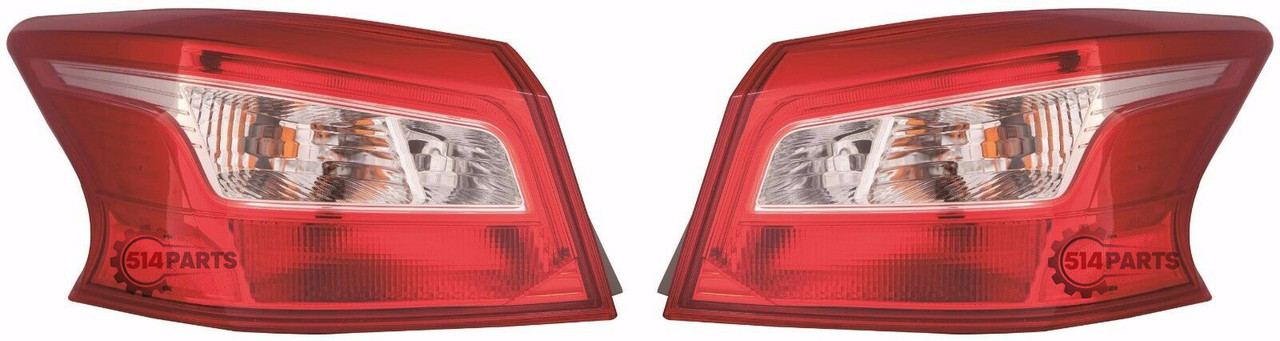 2016 - 2019 NISSAN SENTRA TAIL LIGHTS High Quality - PHARES ARRIERE Haute Qualite