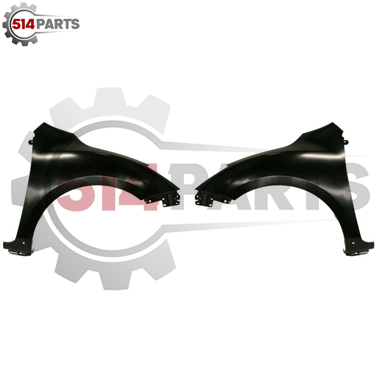 2010 - 2013 MAZDA 3 and MAZDA 3 SPORT(CANADA) CAPA Certified FRONT FENDERS with MOULDING HOLE, without SIGNAL LAMP HOLE - AILES AVANT avec TROU DE MOULAGE, sans TROU DE FEU DE SIGNALISATION CAPA Certifiee