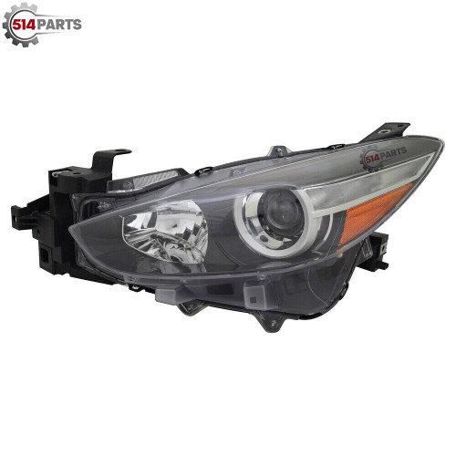 2017 - 2018 MAZDA 3 and MAZDA 3 SPORT(CANADA) JAPAN BUILT HALOGEN HEADLIGHTS - PHARES AVANT a HALOGENE