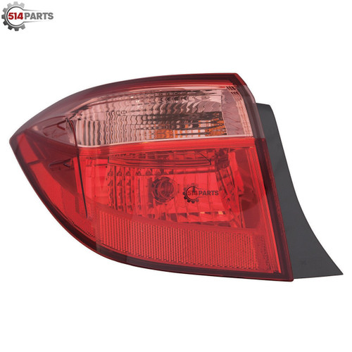 2017 - 2019 TOYOTA COROLLA SEDAN BULB TYPE TAIL LIGHTS - PHARES ARRIERE avec AMPOULE 2017 - 2019 TOYOTA COROLLA SEDAN BULB TYPE TAIL LIGHTS - PHARES ARRIERE avec AMPOULE