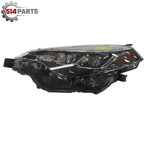 2017 - 2019 TOYOTA COROLLA SE/XSE/XLE MULTI-LED WITH LED ACCENT HEADLIGHT Driver Side LH - PHARE GAUCHE MULTI-LED AVEC ACCENT LED