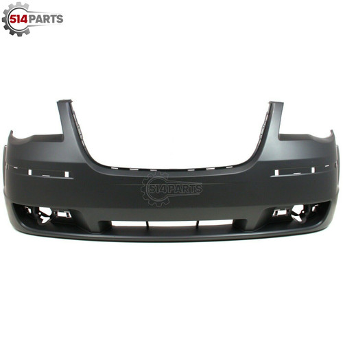2008 - 2010 CHRYSLER TOWN and COUNTRY FRONT BUMPER COVER without HEADLIGHT WASHER with MOULDING HOLES - PARE-CHOCS AVANT sans LAVE-PHARE avec TROUS DE MOULAGE