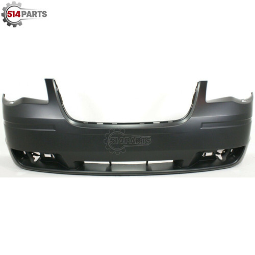 2008 - 2010 CHRYSLER TOWN and COUNTRY FRONT BUMPER COVER with HEADLIGHT WASHER without MOULDING HOLES - PARE-CHOCS AVANT avec LAVE-PHARE sans TROUS DE MOULAGE