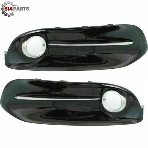 2013 - 2016 DODGE DART FOG LAMP BEZEL GLOSS BLACK with CHROME MOLDING - LUNETTE DE FEU ANTIBROUILLARD NOIR BRILLANT avec MOULURE CHROMEE 2013 - 2016 DODGE DART FOG LAMP BEZEL GLOSS BLACK with CHROME MOLDING - LUNETTE DE FEU ANTIBROUILLARD NOIR BRILLANT avec MOULURE CHROMEE