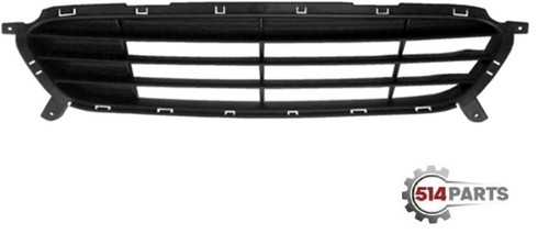 2014 - 2017 HYUNDAI ACCENT SEDAN/HATCHBACK GRILLE TEXTURED BLACK - CALANDRE NOIR TEXTURE