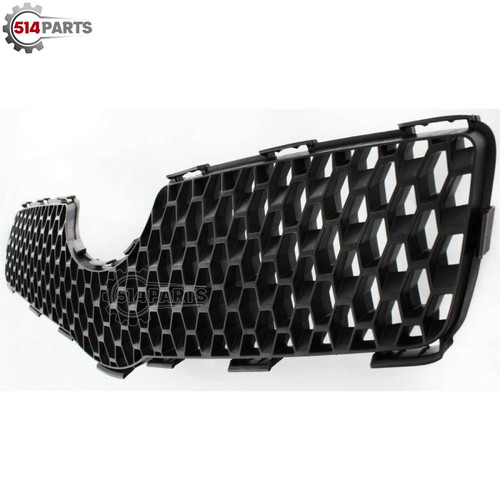 2006 - 2008 TOYOTA YARIS HATCHBACK FRONT UPPER BUMPER COVER GRILLE BLACK - CALANDRE SUPERIEUR pour PARE-CHOCS AVANT NOIR