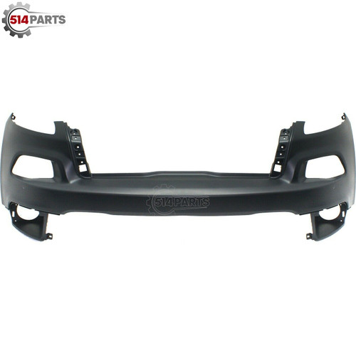 2014 - 2018 JEEP CHEROKEE ALL MODELS EXCEPT TRAILHAWK FRONT UPPER BUMPER COVER without SENSOR HOLES/HEADLIGHT WASHER HOLES with TOW HOOK HOLE - PARE-CHOCS AVANT SUPERIEUR sans TROUS DE CAPTEUR/TROUS DE LAVE-PHARE avec TROU DE CROCHET DE REMORQUAGE