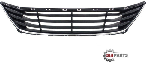 2014 - 2016 HYUNDAI ELANTRA SEDAN GRILLE LOWER KOREA BUILT BLACK CHROME SURROUND MODLING - CALANDRE CORÉE INFÉRIEURE CONSTRUIT MODÈLE SURROUND CHROME NOIR