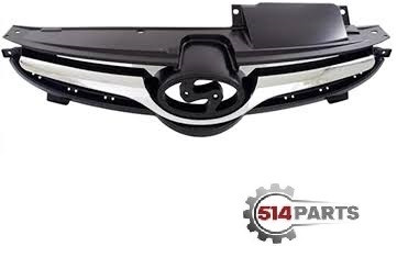 2014 - 2016 HYUNDAI ELANTRA SEDAN GRILLE W/O SPORT CHROME KOREAN BUILT - CALANDRE SANS CHROMÉ SPORT CONSTRUIT EN CORÉEN