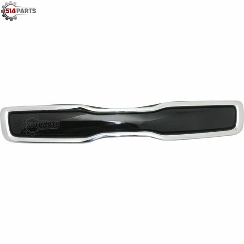 2014 - 2016 KIA SOUL FRONT BUMPER COVER GRILLE with CHROME MOLDING SHINY BLACK - CALANDRE pour PARE-CHOCS AVANT avec MOULURE CHROME NOIR BRILLANT 2014 - 2016 KIA SOUL FRONT BUMPER COVER GRILLE with CHROME MOLDING SHINY BLACK - CALANDRE pour PARE-CHOCS AVANT avec MOULURE CHROME NOIR BRILLANT