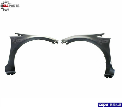 2012 - 2017 KIA RIO SEDAN/HATCHBACK FRONT FENDERS without TURN LIGHT HOLES CAPA Certified - AILES AVANT sans TROUS DE CLIGNOTANT Certifiee CAPA