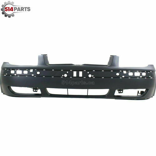 1999 - 2005 VOLKSWAGEN JETTA SEDAN/WAGON and 2007 JETTA CITY FRONT BUMPER COVER with MOLDING GROOVE - PARE-CHOC AVANT avec MOULURE RAINURE