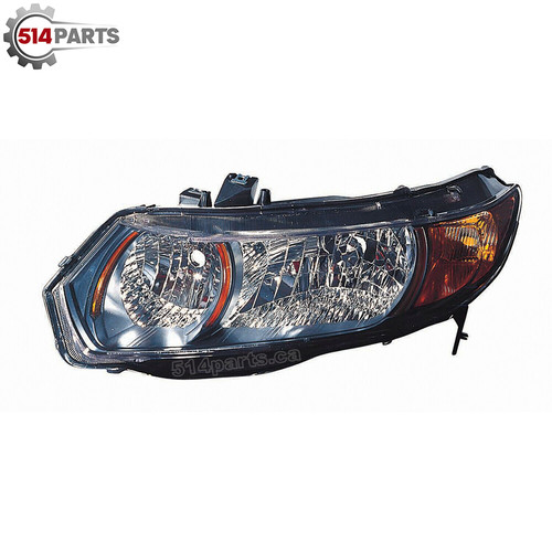 2006 - 2009 HONDA CIVIC COUPE 2.0L SI for 6 SPEED TRANSMISSION HEADLIGHTS High Quality - PHARES AVANT Haute Qualite