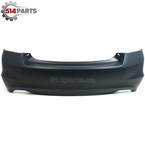 2008 - 2012 HONDA ACCORD 6CYL SEDAN REAR BUMPER COVER - PARE-CHOCS ARRIER