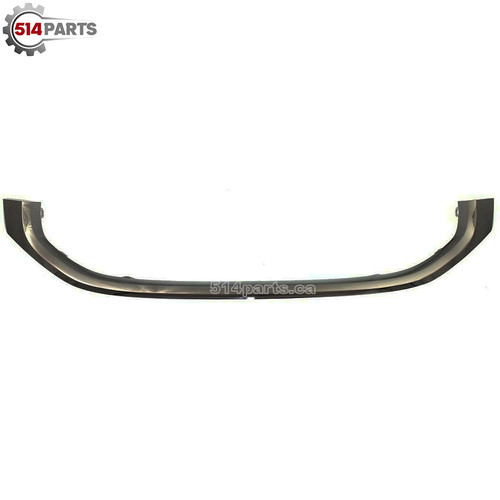 2013 - 2015 HONDA CIVIC 2.4L SI SEDAN FRONT BUMPER COVER GRILLE MOLDING CHROME SMOKED BLACK - MOULURE pour CALANDRE de PARE-CHOC AVANT CHROME NOIR FUME