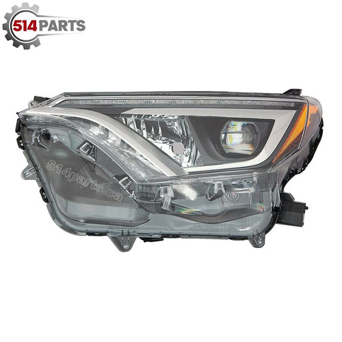 2016 - 2018 TOYOTA RAV4 LED HEADLIGHTS - PHARES AVANT a DEL