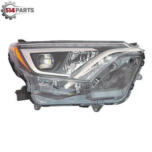 2016 - 2018 TOYOTA RAV4 LED HEADLIGHTS - PHARES AVANT a DEL