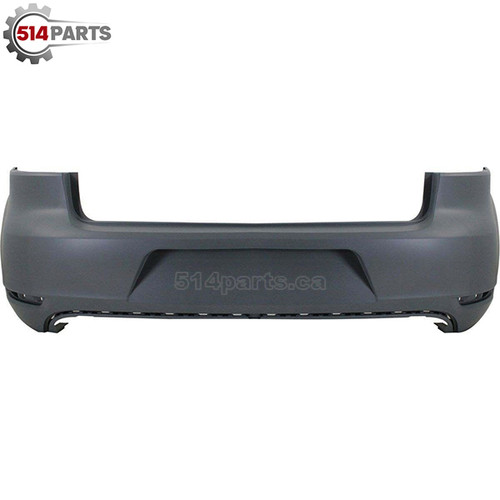 2010 - 2014 VOLKSWAGEN GOLF and GTI HATCHBACK MODELS REAR BUMPER COVER without PARKING SENSOR HOLES - PARE-CHOCS ARRIERE sans TROUS de CAPTEUR 2010 - 2014 VOLKSWAGEN GOLF and GTI HATCHBACK MODELS REAR BUMPER COVER without PARKING SENSOR HOLES - PARE-CHOCS ARRIERE sans TROUS de CAPTEUR