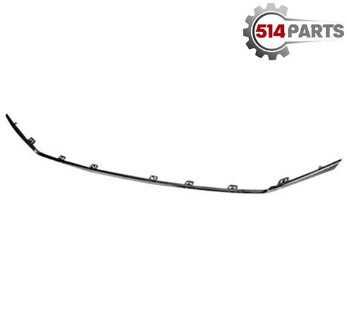 2016 - 2017 HONDA ACCORD COUPE FRONT BUMPER COVER UPPER GRILLE MOLDING STRIP CHROME - SUPERIEUR BANDE DE MOULURE CHROME pour PARE-CHOC AVANT