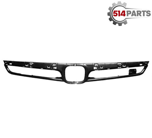 2007 - 2008 HONDA CIVIC 2.0L SEDAN FRONT BUMPER COVER GRILLE MOLDING MATTE BLACK - MOULURE de CALANDRE pour PARE-CHOCS AVANT NOIR MAT