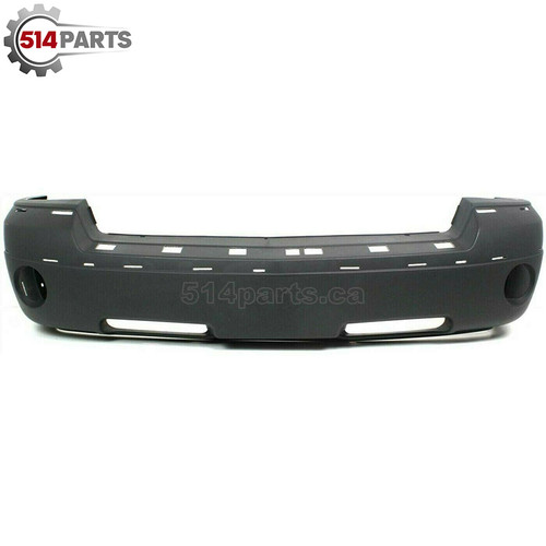 2005 - 2007 DODGE DAKOTA PICKUP TEXTURED GRAY FRONT BUMPER COVER with FOG LIGHT HOLES/MOLDING HOLES - PARE-CHOCS AVANT TEXTURE avec TROUS ANTIBROUILLARD/TROUS DE MOULAGE