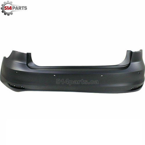 2015 - 2018 VOLKSWAGEN JETTA REAR BUMPER COVER with SENSOR HOLES - PARE-CHOC ARRIERE avec TROUS DE CAPTEUR