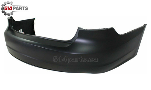 2012 - 2015 VOLKSWAGEN PASSAT PRIMED REAR BUMPER COVER with PARKING SENSOR HOLES without MOLDING HOLES - PARE-CHOCS AVANT PRIME sans TROUS de CAPTEUR sans TROUS de MOULAGE