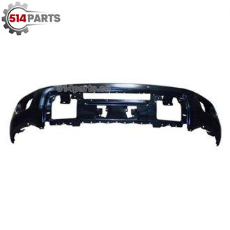 2015 - 2019 GMC SIERRA/DENALI 2500/3500 BLACK/GRAY STEEL FRONT BUMPER FACE BAR with PARKING SENSOR HOLES - PARE-CHOCS AVANT en ACIER NOIR/GRIS avec TROUS de CAPTEUR