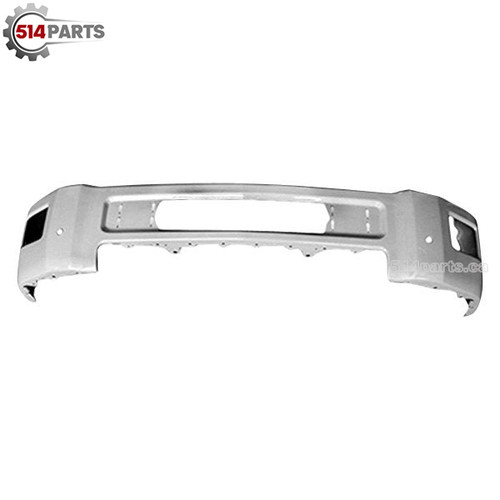 2015 - 2019 CHEVROLET SILVERADO 2500/3500 GRAY STEEL FRONT BUMPER FACE BAR with PARKING SENSOR HOLES/FOG LIGHTS HOLES - PARE-CHOCS AVANT en ACIER GRIS avec TROUS de CAPTEUR/PHARES ANTIBROUILLARD 2015 - 2019 CHEVROLET SILVERADO 2500/3500 GRAY STEEL FRONT BUMPER FACE BAR with PARKING SENSOR HOLES/FOG LIGHTS HOLES - PARE-CHOCS AVANT en ACIER GRIS avec TROUS de CAPTEUR/PHARES ANTIBROUILLARD