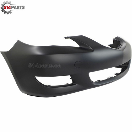 2004 - 2006 MAZDA 3 SEDAN STANDARD PRIMED FRONT BUMPER COVER - PARE-CHOC AVANT